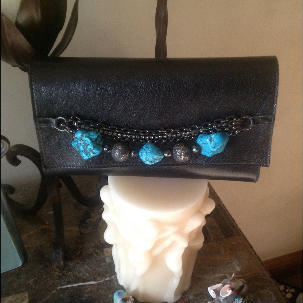 NWT handbag leather